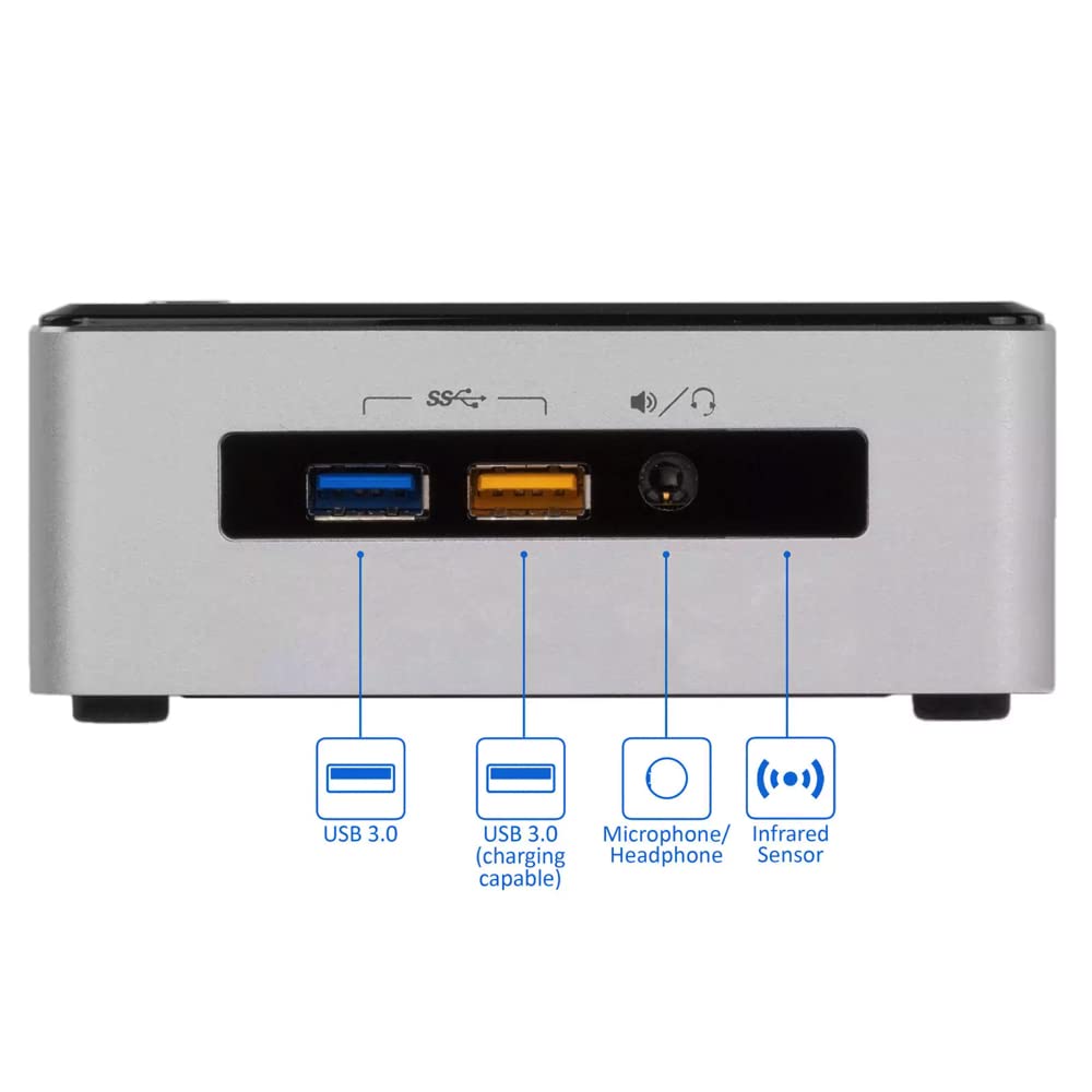 Intel NUC NUC5i3RYH Mini PC | Intel Core i3-5010U | 16GB RAM